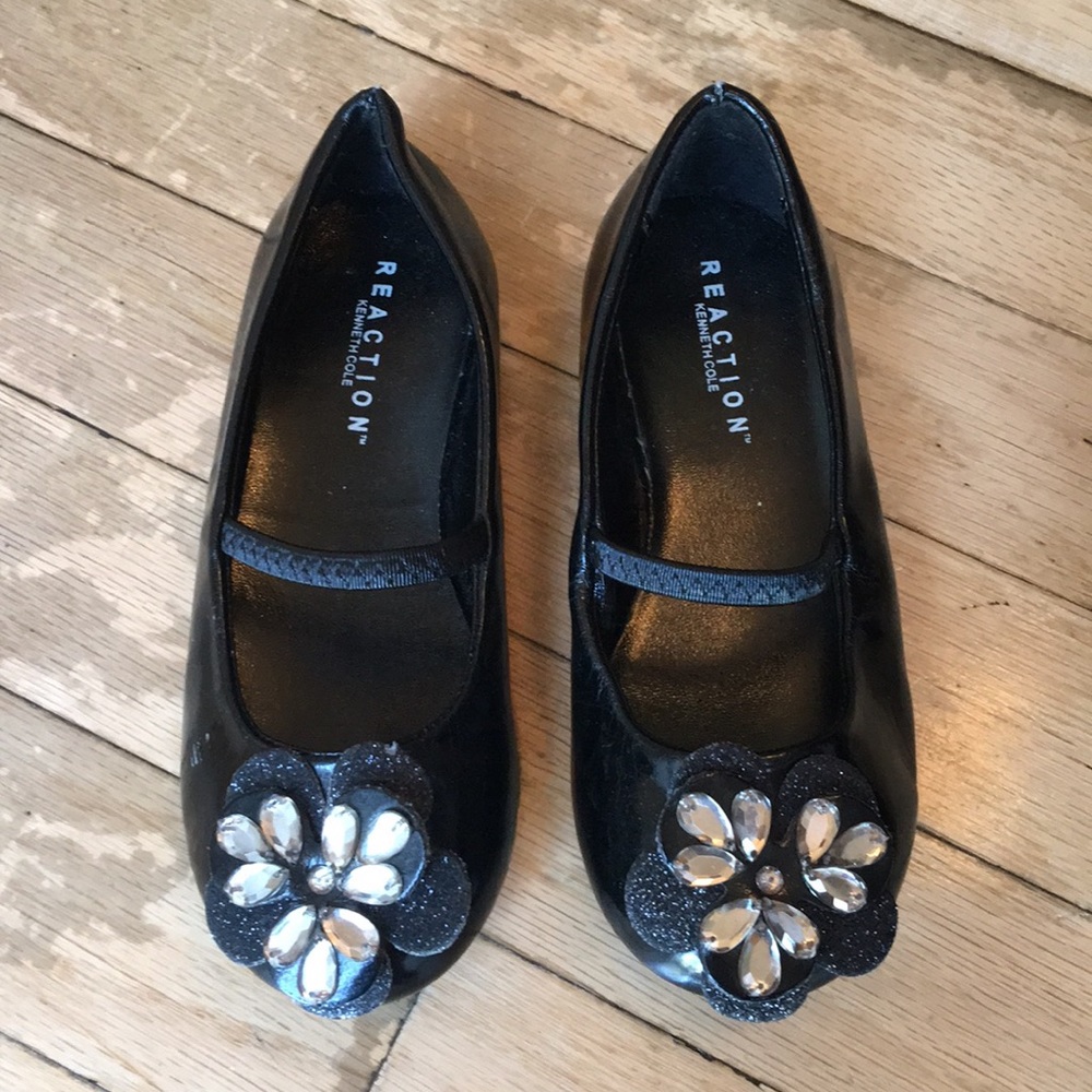 Kenneth Cole girls toddler ballet flat shoes 9.5